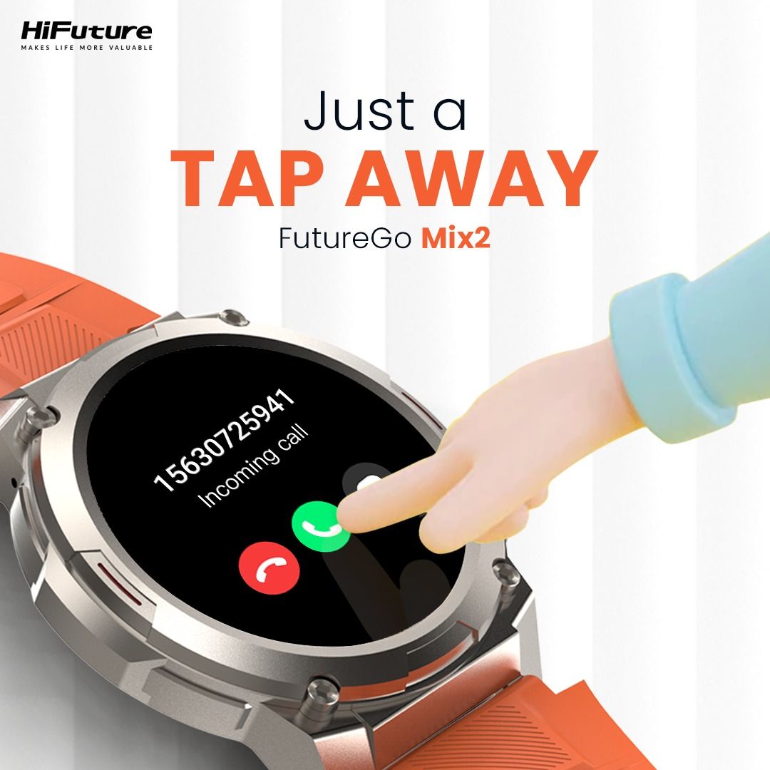 HiFuture MIX 2 ORANŽ Pametni sat