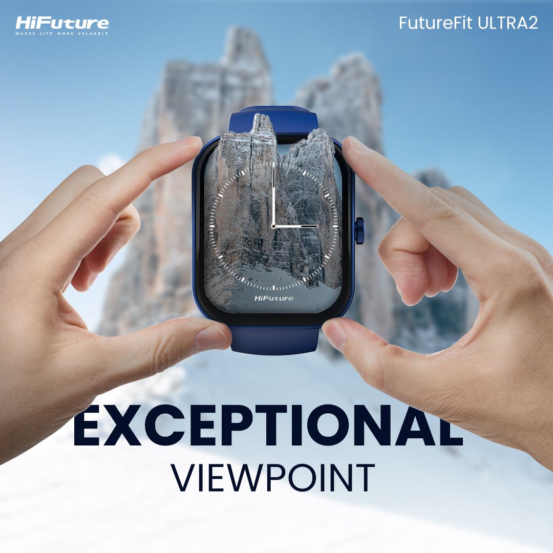 HiFuture FIT ULTRA 2 CRNI Pametni sat