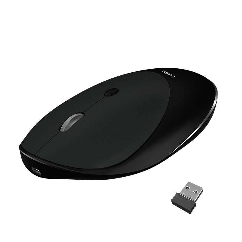 MEETION R600 PUNJIVI BEŽIČNI Miš, CRNI