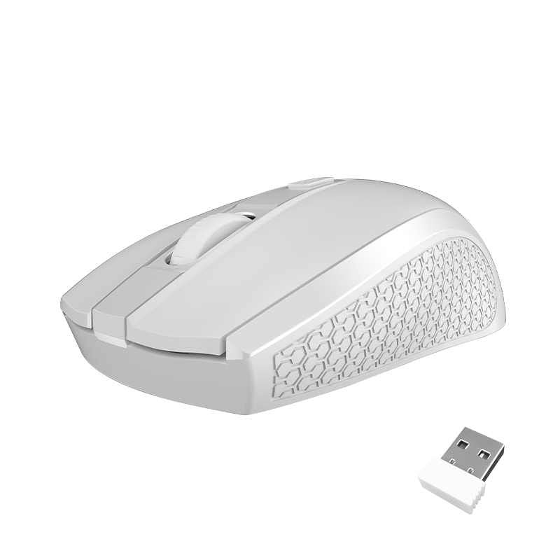 MEETION R560 BEŽIČNI Miš 2.4GHZ, BELI