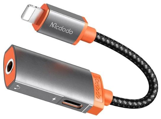 MCDODO CA-6710 ADAPTER 2u1 Lightning na 3.5mm ŽENSKI + LIGHTNING