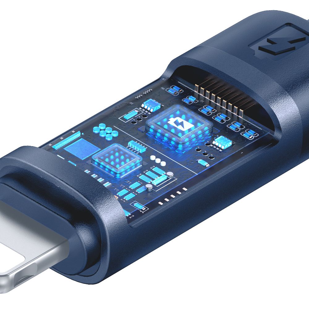 MCDODO CA-5001 KABL DIGITAL DISPLAY 12W, USB na Lightning, DUŽINA 1,2m, PLAVI