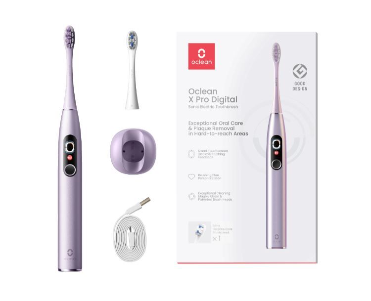 OCLEAN 553475 XPRO DIGITAL PAMETNA ČETKICA ZA ZUBE Ljubičasta