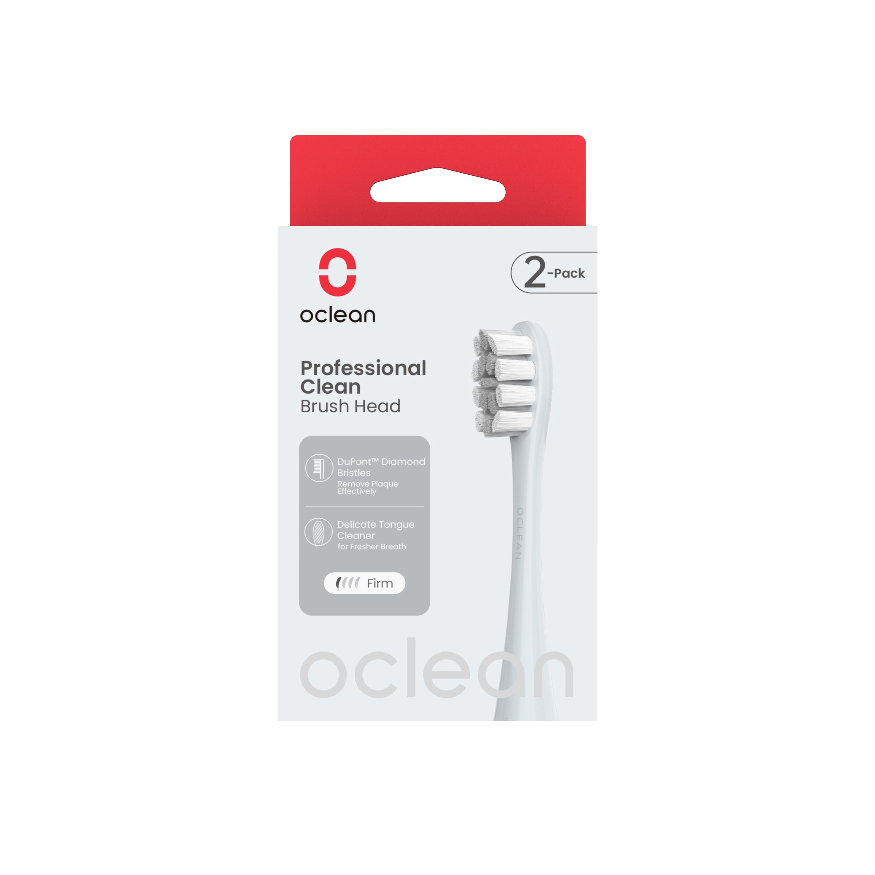 OCLEAN 554038 P1C9 GLAVA ZA EL. ČETKICU ZA ZUBE Srebrna