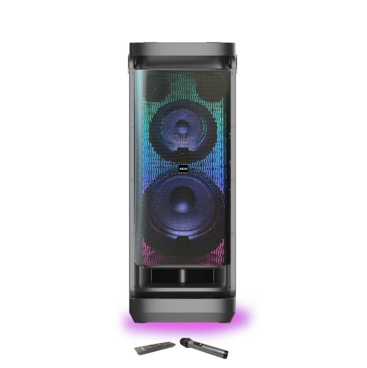 AKAI DJ-Y9L AKTIVNI ZVUČNIK SA DISKO Kuglom