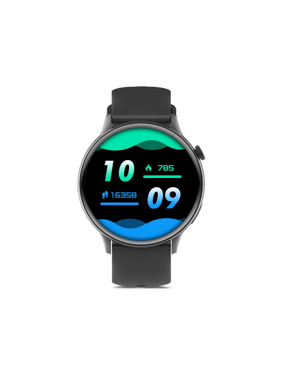 KSIX BXSW24N CORE2 AMOLED PAMETNI SAT, Crni