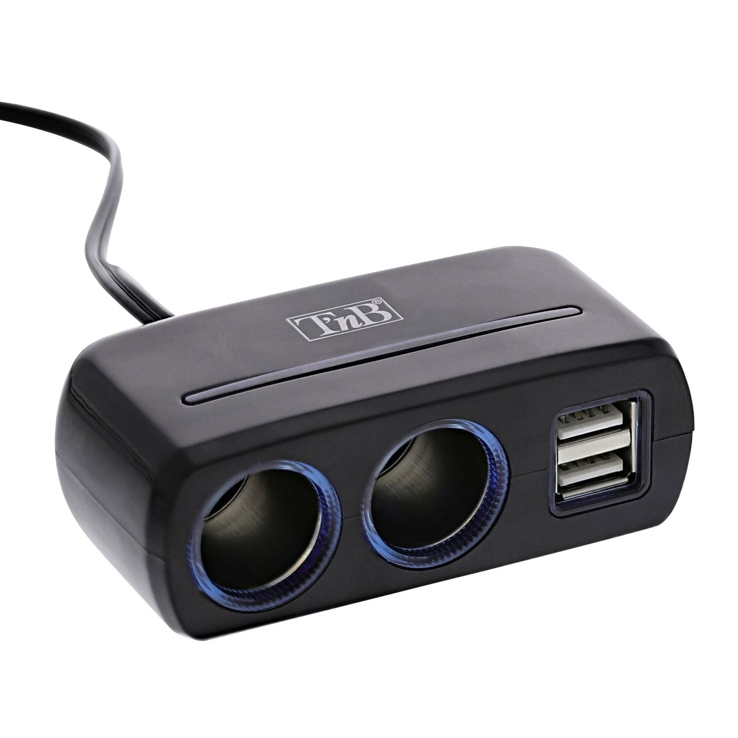 TNB ACGP035221 PRODUŽNI ZA AUTO Punjač, 2xUSB-A 30W+ 2x12V