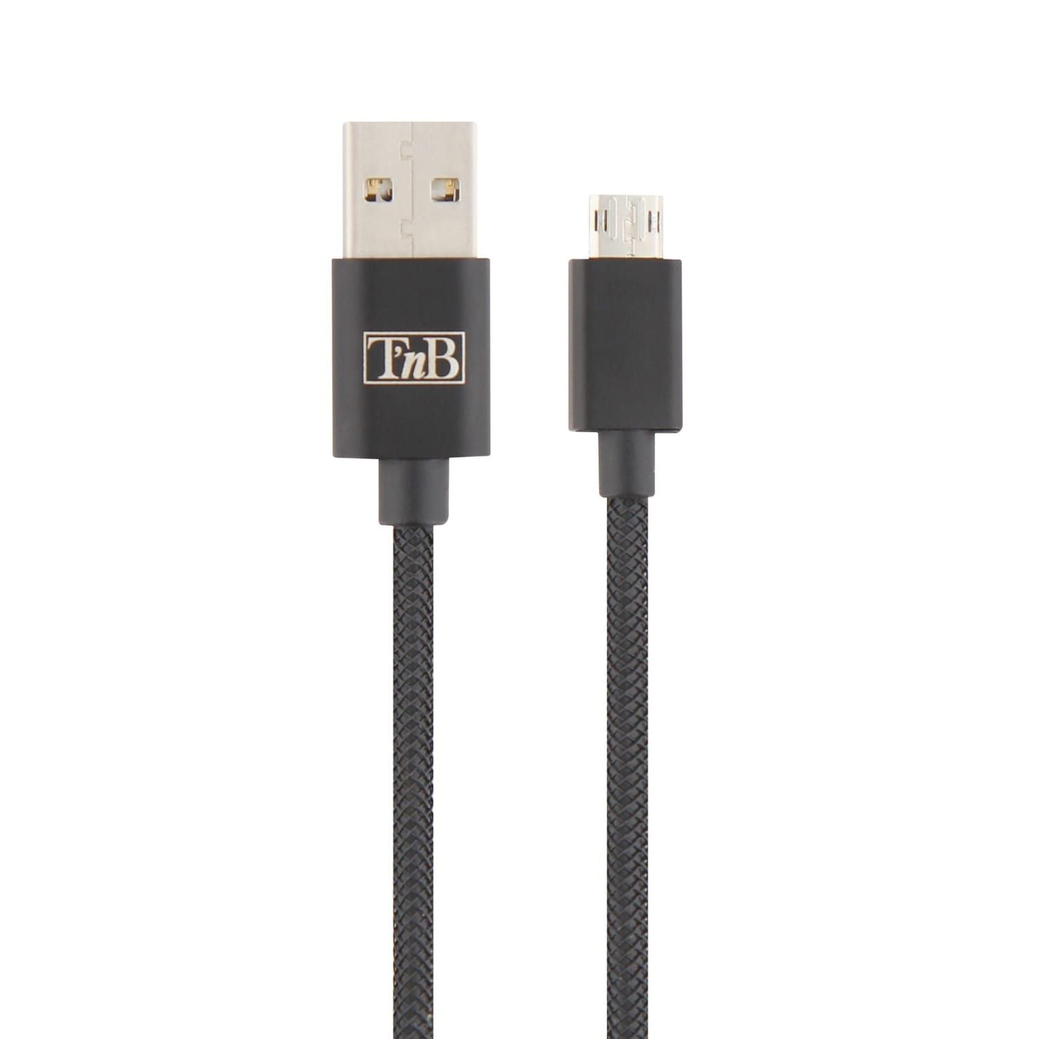 TNB CBMUSBSON2 MICRO USB KABEL 1M, Crni