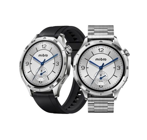 MIBRO GT PAMETNI SAT GPS, 1.43", 2 NARUKVICE, Silver