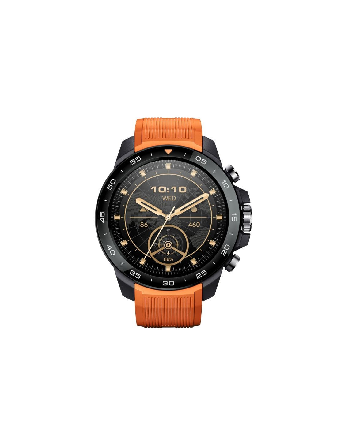 MIBRO GS EXPLORER S PAMETNI SAT GPS, 1.32", 2 Narukvice, CRNI / ORANŽ