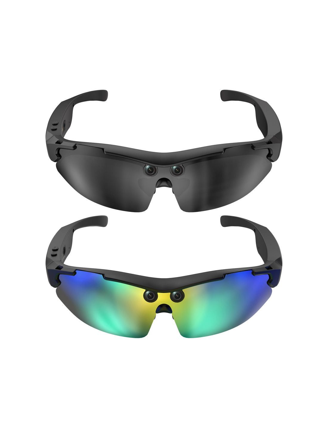 KSIX BSGLASS02B PAMETNE Načare AI, 8MP, FULL HD, UV400, IP65
