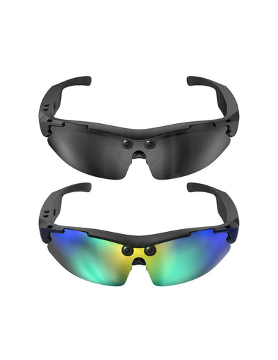 KSIX BSGLASS02B PAMETNE Načare AI, 8MP, FULL HD, UV400, IP65