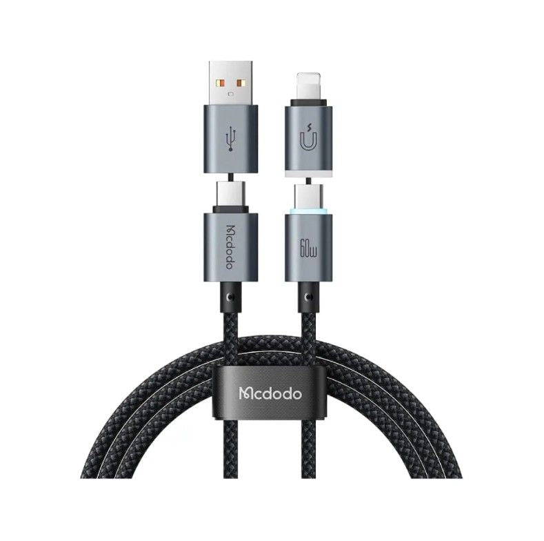 MCDODO CA-9920 Kabl 4IN1 USB-A/C NA USB-C/LIGHT, MAGNETNI, 1,2M