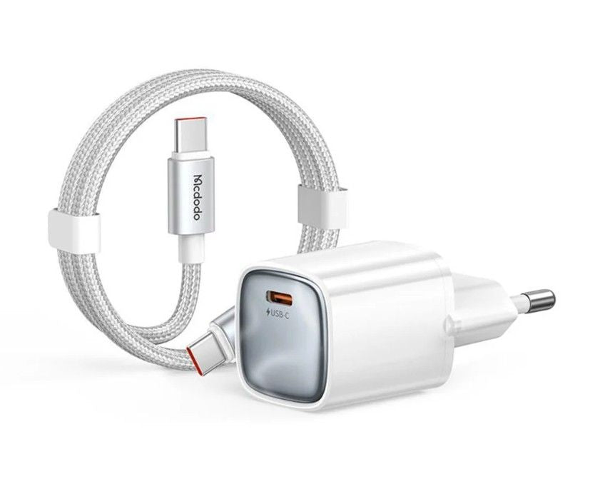 MCDODO CH-4432 SET ZIDNI PUNJAČ USB-C + KABL TIP-C 45W 1,2m