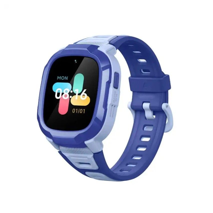 MIBRO P6 DEČIJI PAMETNI SAT, GPS,1.4 TFT, SIM, 128GB, Plavi
