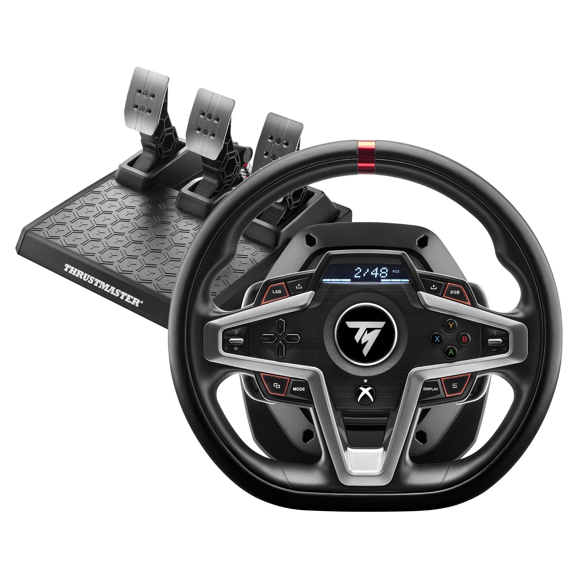 Thrustmaster T248 Black USB Steering wheel + Pedals Analogue / Digital PC, PlayStation 4, PlayStation 5 (4460182)