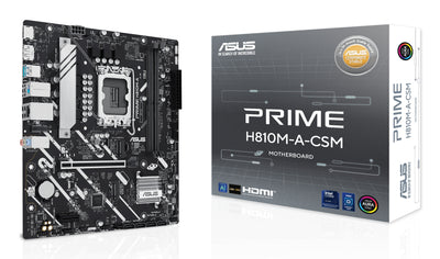 ASUS PRIME H810M-A-CSM Intel H810 LGA 1851 (Socket V1) micro ATX (90MB1KK0-M0EAYC)