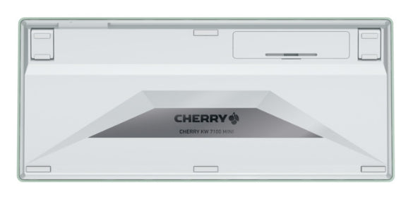 CHERRY KW 7100 MINI BT keyboard Universal Bluetooth QWERTY US International Mint colour (JK-7100EU-18)