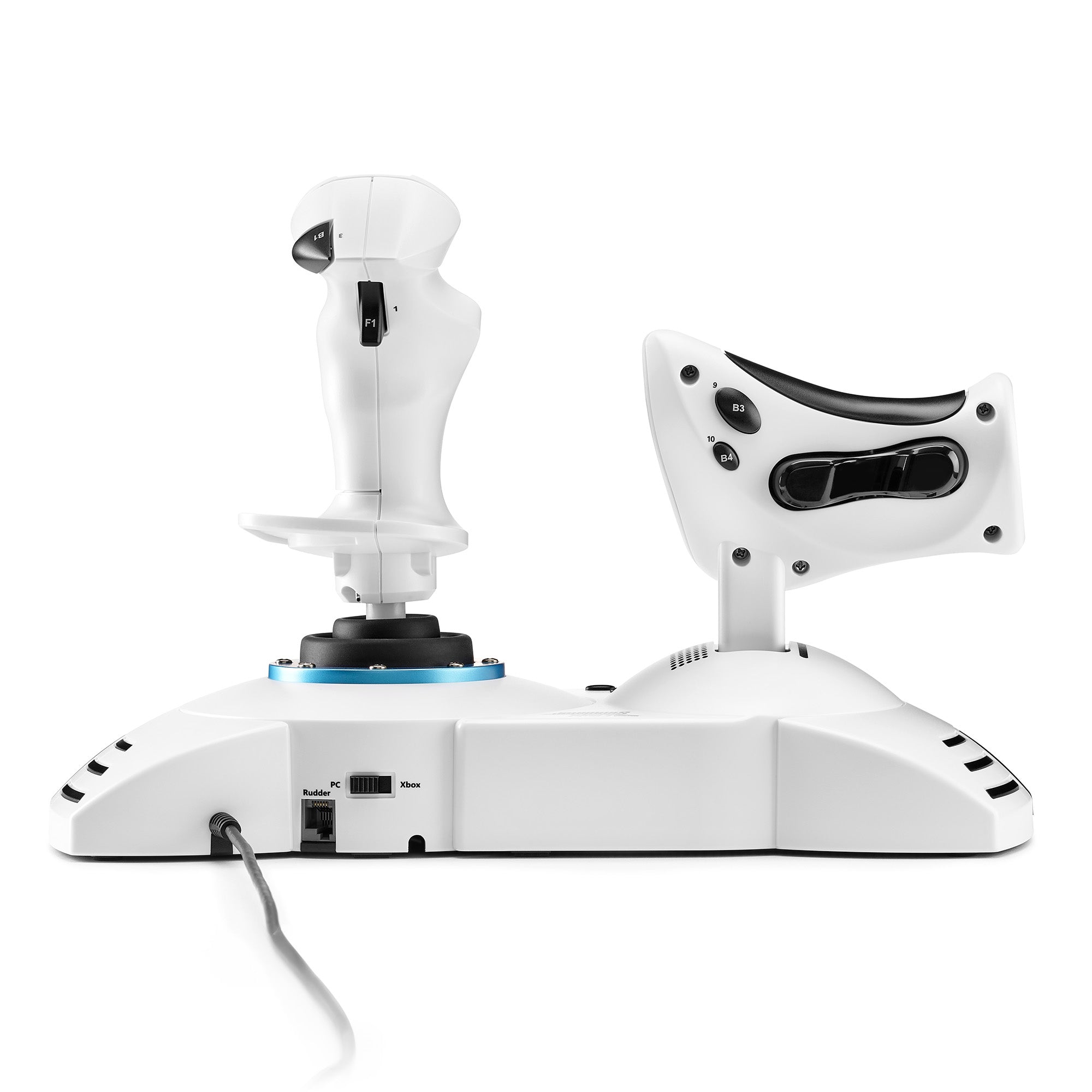 Thrustmaster T.Flight Hotas One Microsoft Flight Simulator Edition Black, White USB Joystick + engine control lever Analogue / Digital PC, Xbox One, X
