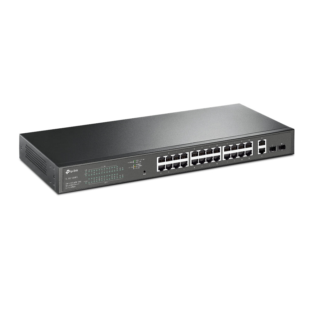TP-Link 28-Port Gigabit Easy Smart Switch with 24-Port PoE+ (TL-SG1428PE)