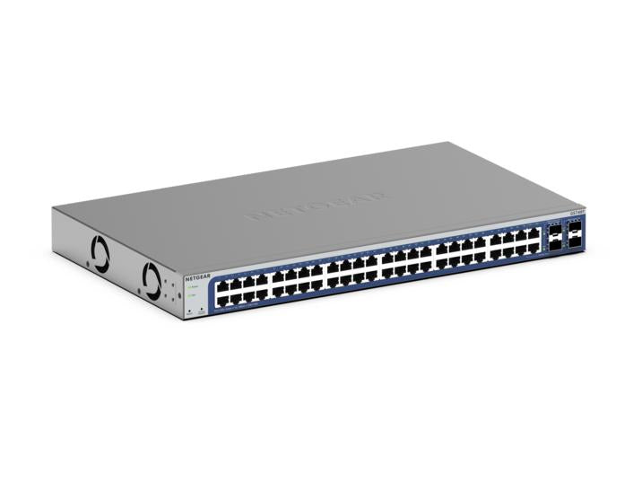 NETGEAR GS748T Managed L2/L3/L4 Gigabit Ethernet (10/100/1000) Black, Grey (GS748T-600EUS)