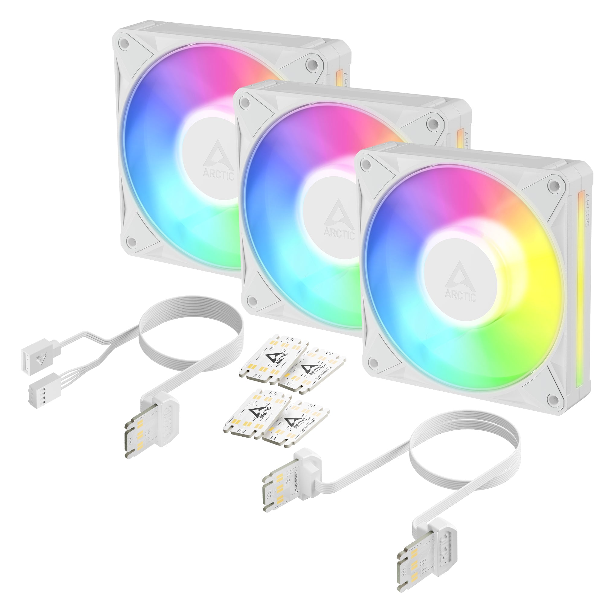 Arctic P12 BioniX A-RGB 3-pack (white)
