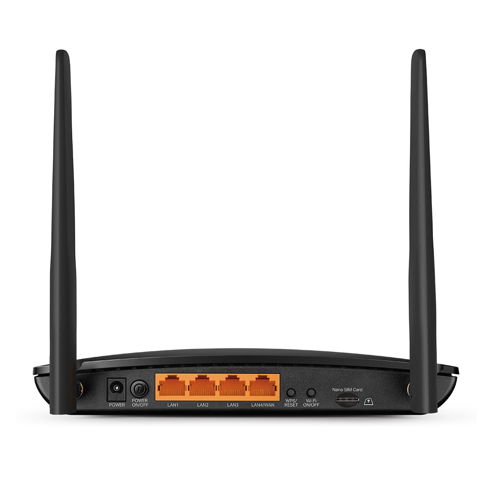 TP-Link Archer MR500 wireless router Gigabit Ethernet Dual-band (2.4 GHz / 5 GHz) 4G Black (ARCHER MR500_V1)