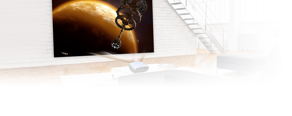 Epson EH-TW7100 Standard throw projector 3000 ANSI lumens 3LCD UHD 4K (3840x2160) 3D White (V11H959040)