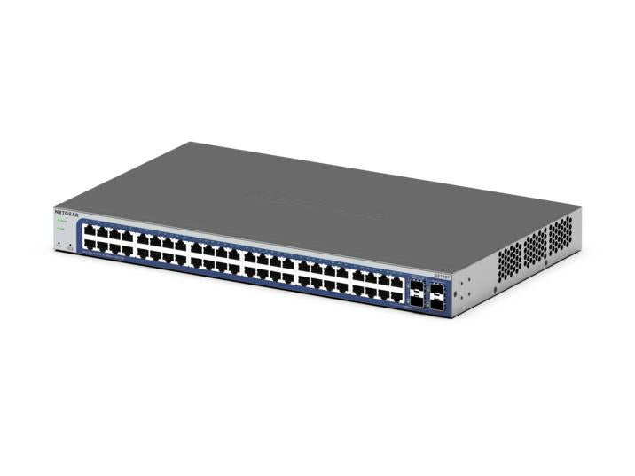 NETGEAR GS748T Managed L2/L3/L4 Gigabit Ethernet (10/100/1000) Black, Grey (GS748T-600EUS)
