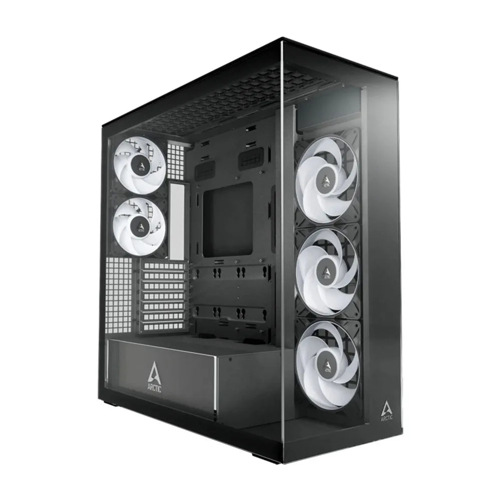 Kućište Arctic Xtender VG (black, clear glass)