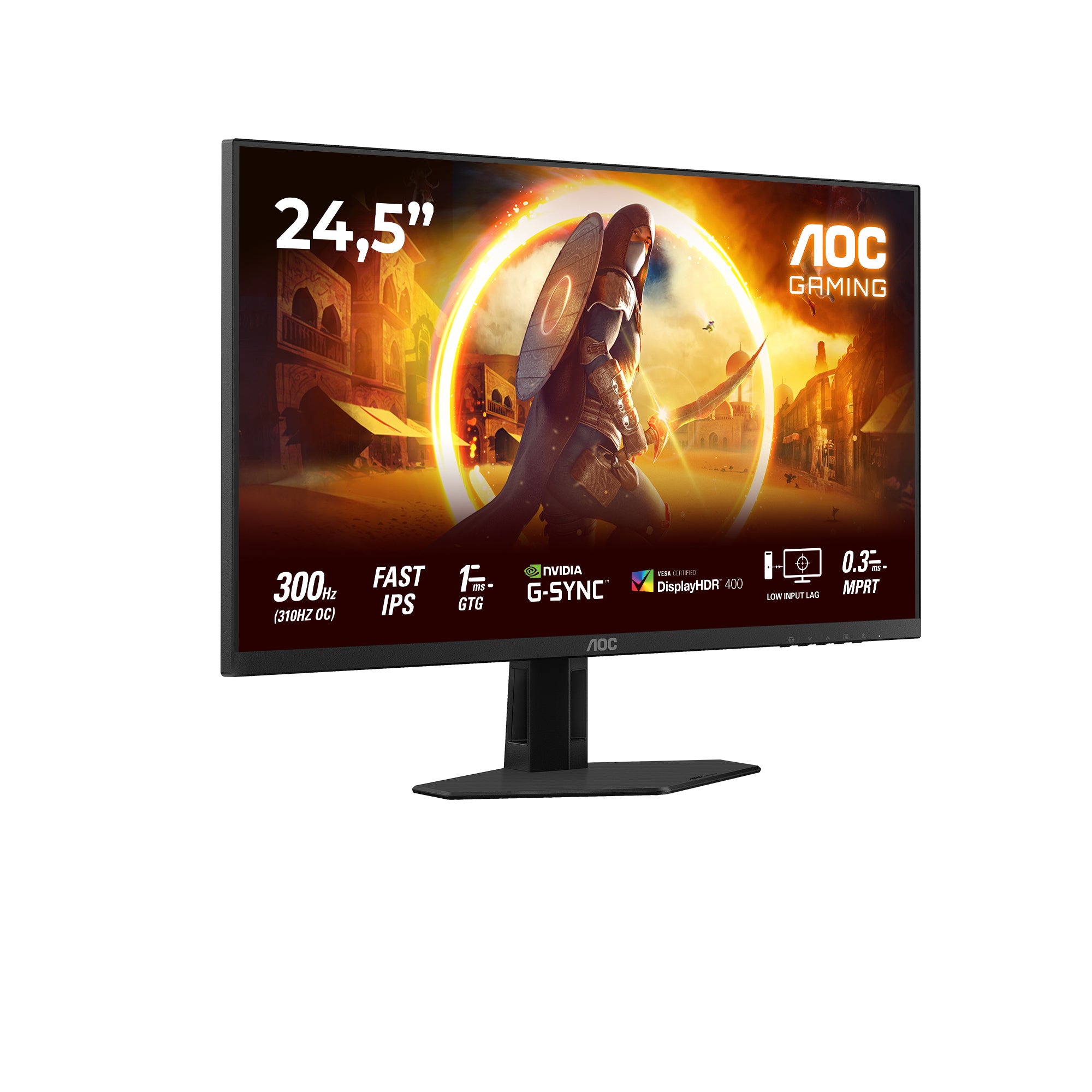AOC G4 25G4SRE computer monitor 62.2 cm (24.5") 1920 x 1080 pixels Full HD LED Black, Red