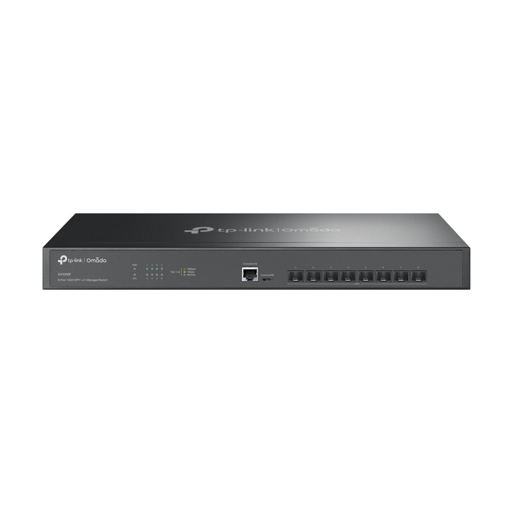 TP-Link Omada 8-Port 10GE SFP+ L2+ Managed Switch (TL-SX3008F)
