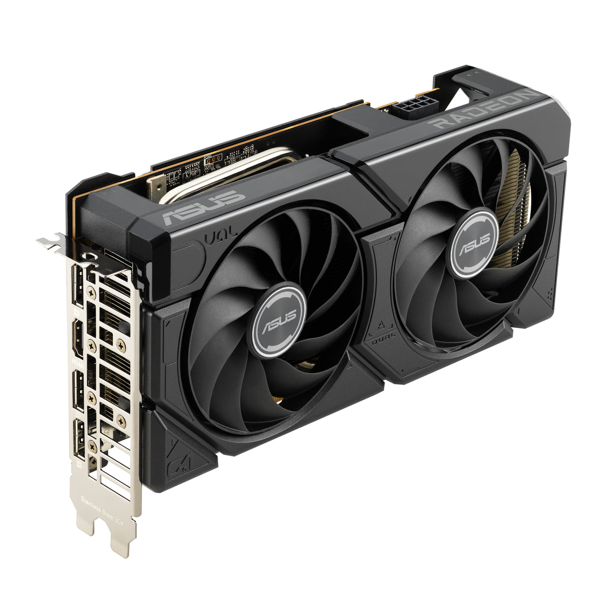 ASUS Dual -RX7600-O8G-EVO AMD Radeon RX 7600 8 GB GDDR6 (90YV0LD0-M0NA00)