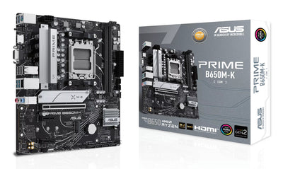 ASUS PRIME B650M-K AMD B650 Socket AM5 micro ATX (90MB1F60-M0EAY0)