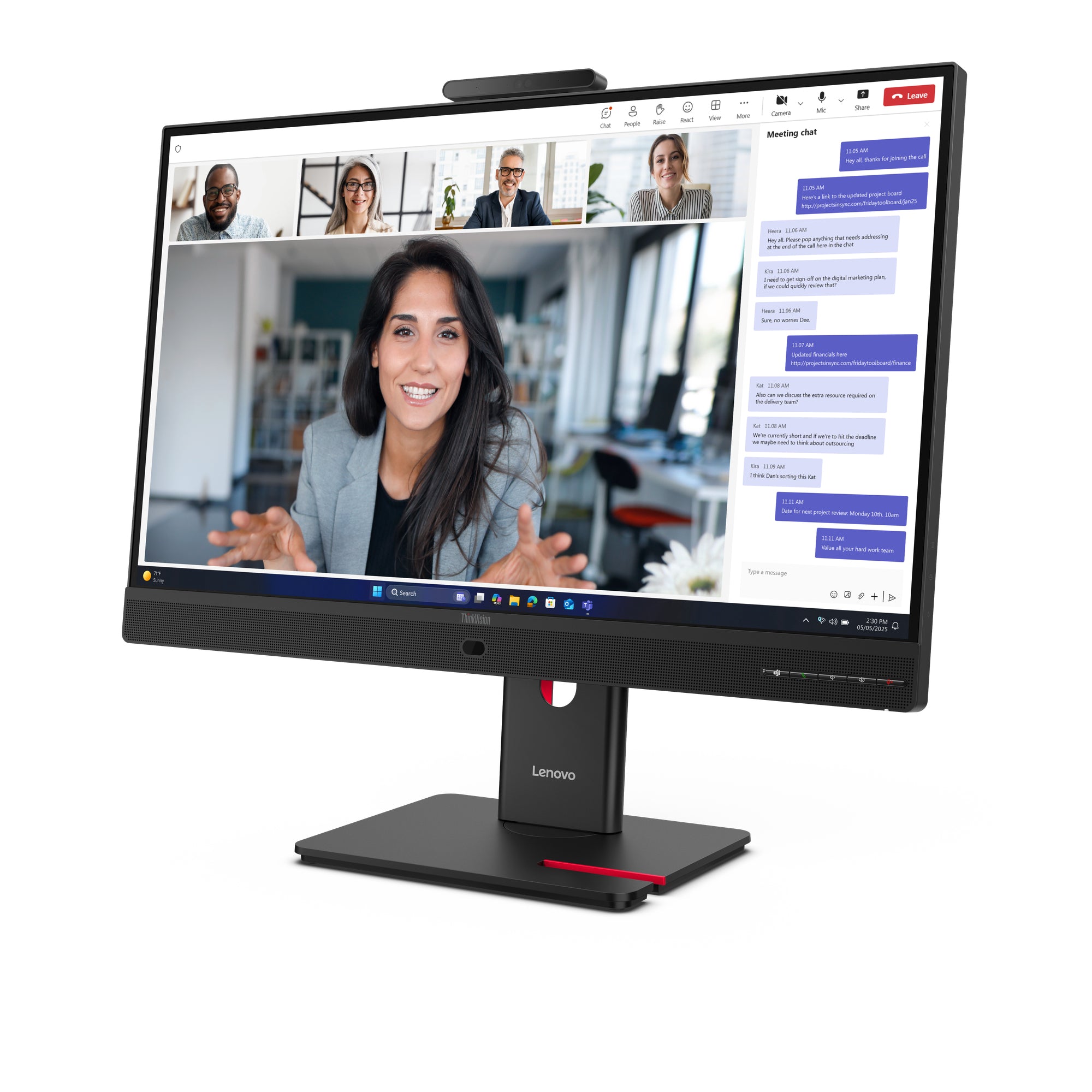 Lenovo ThinkVision T24-4v Monitor (64B6MAT1EU)