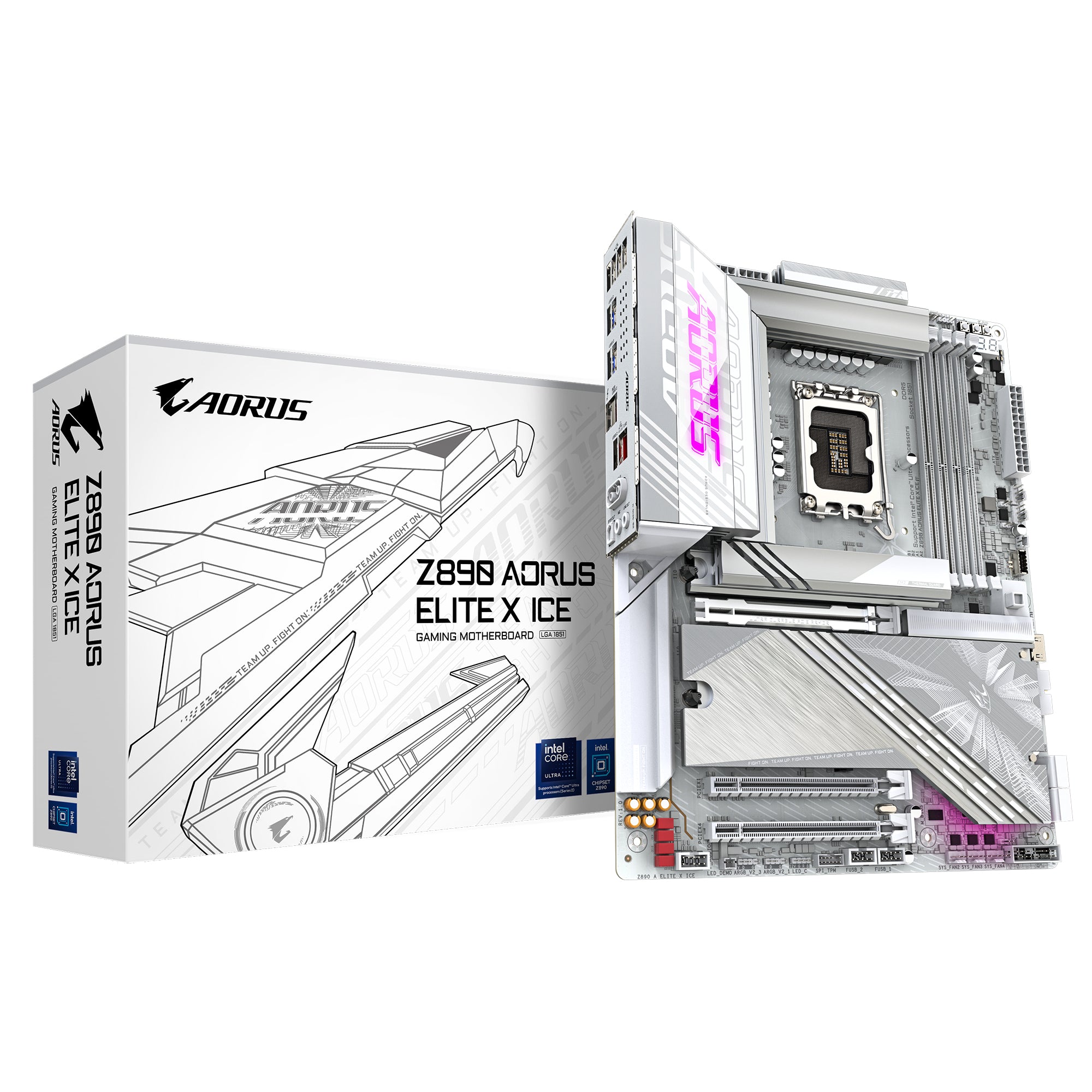GIGABYTE Z890 AORUS ELITE X ICE Motherboard (Z890 A ELITE X ICE)