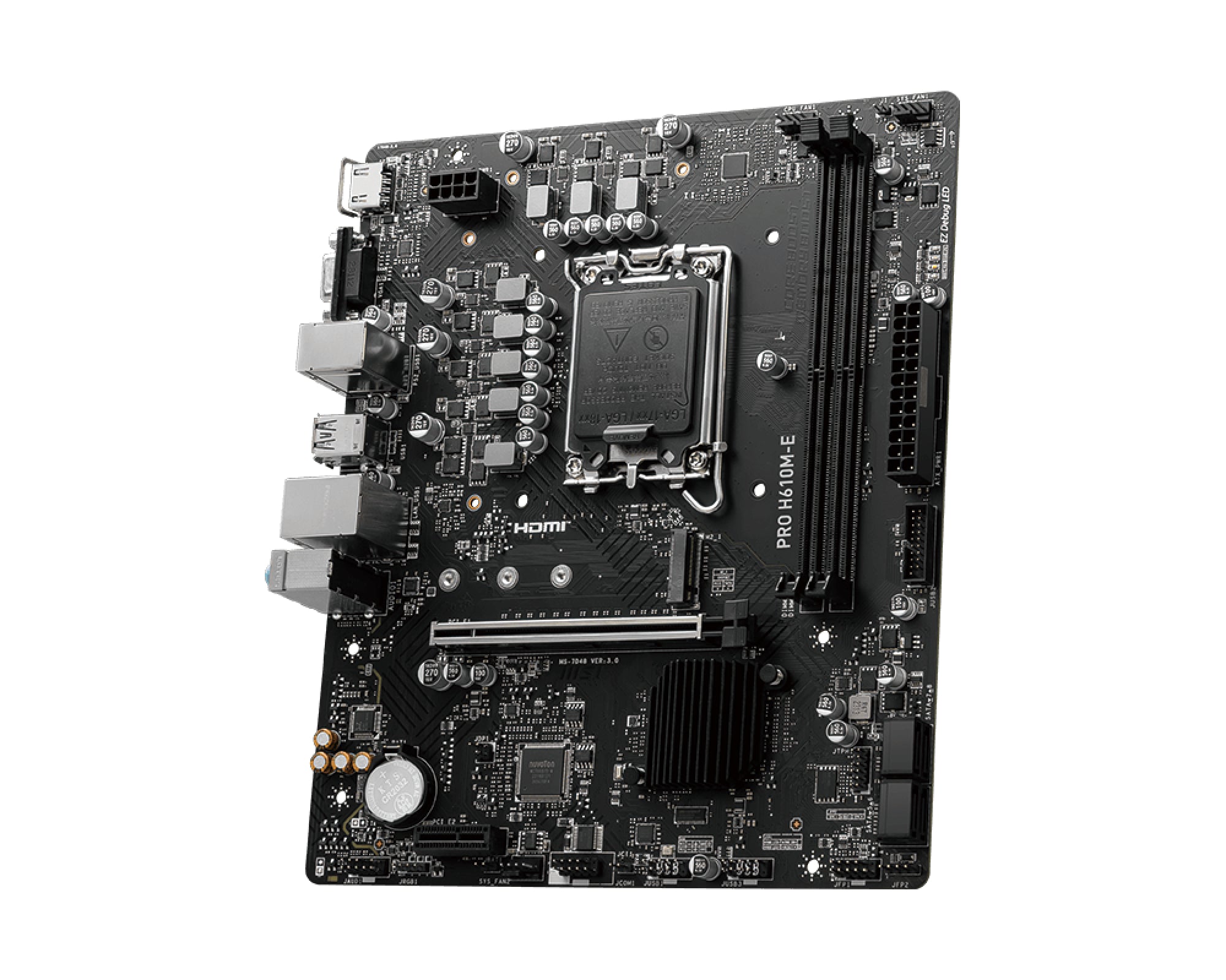 MSI PRO H610M-E motherboard Intel H610 LGA 1700 micro ATX