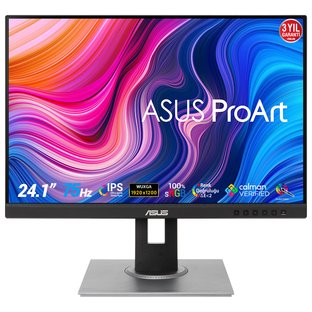 ASUS ProArt PA248QV computer monitor 61.2 cm (24.1") 1920 x 1200 pixels WUXGA LED Black (90LM05K1-B01370)