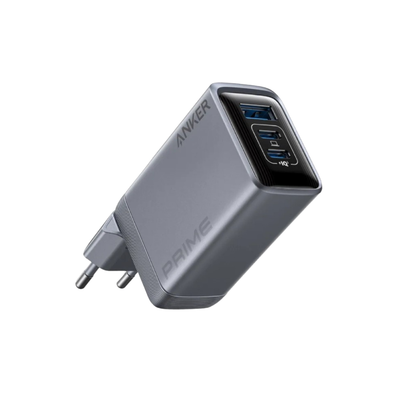 ANKER Prime 100W GaN zidni brzi punjač, 3-porta (2x USB-C i 1x USB-A) srebrni