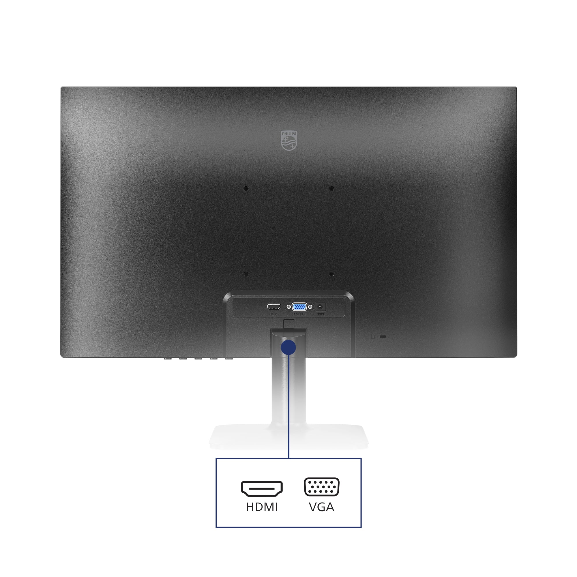 Philips 1000 series 24E2N1100LB/00 computer monitor 60.5 cm (23.8") 1920 x 1080 pixels Full HD LCD Black