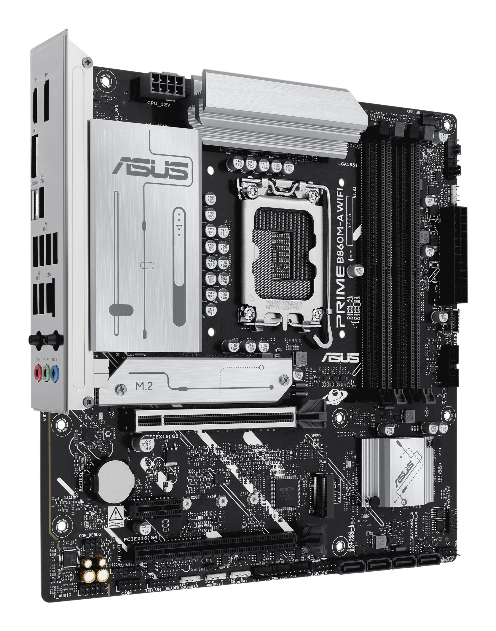 ASUS PRIME B860M-A WIFI Intel B860 LGA 1851 (Socket V1) micro ATX (90MB1JY0-M0EAY0)