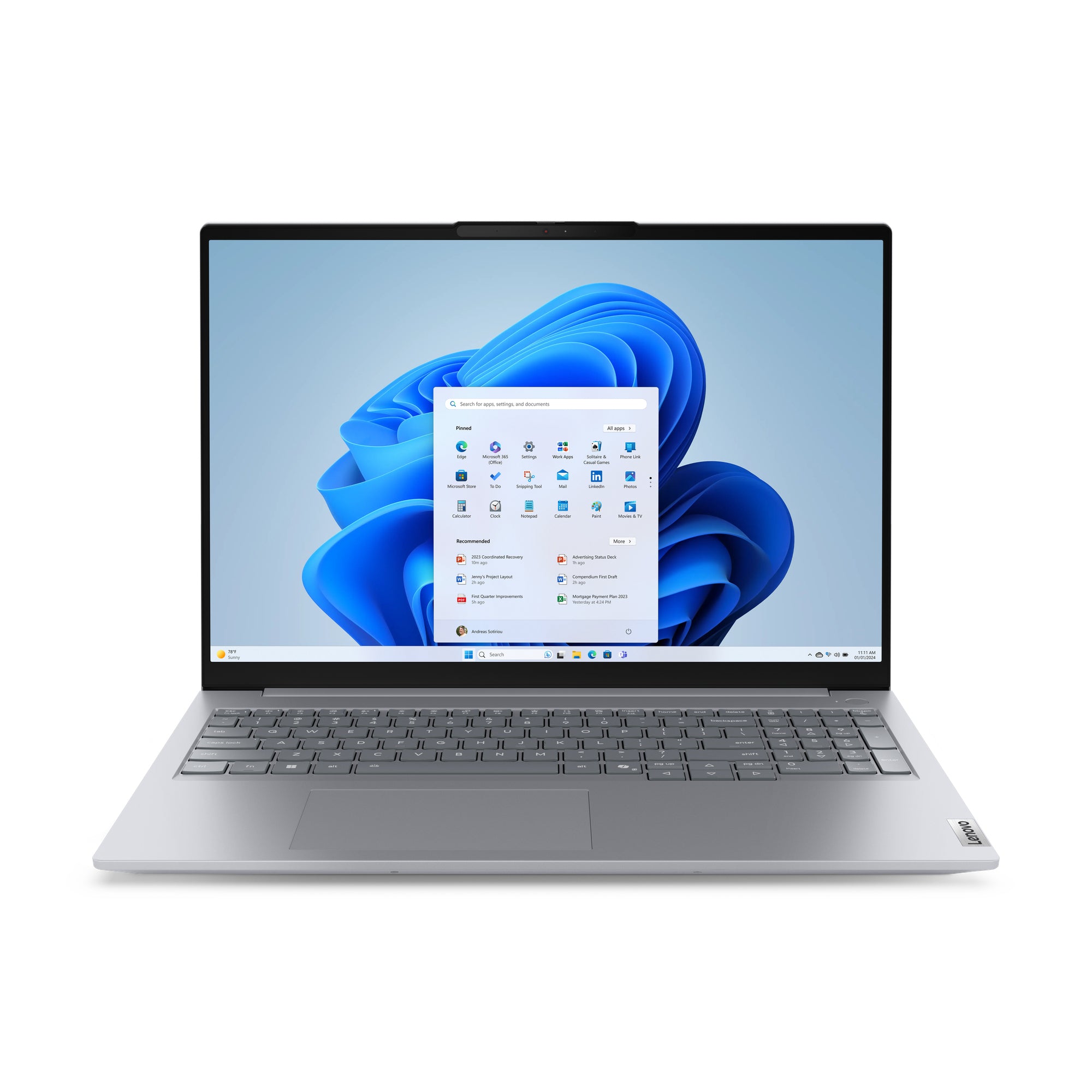 Lenovo ThinkBook 16 G8 IAL Intel Core Ultra 5 225U 16" WUXGA 32 GB 1 TB SSD Windows 11 Pro Grey