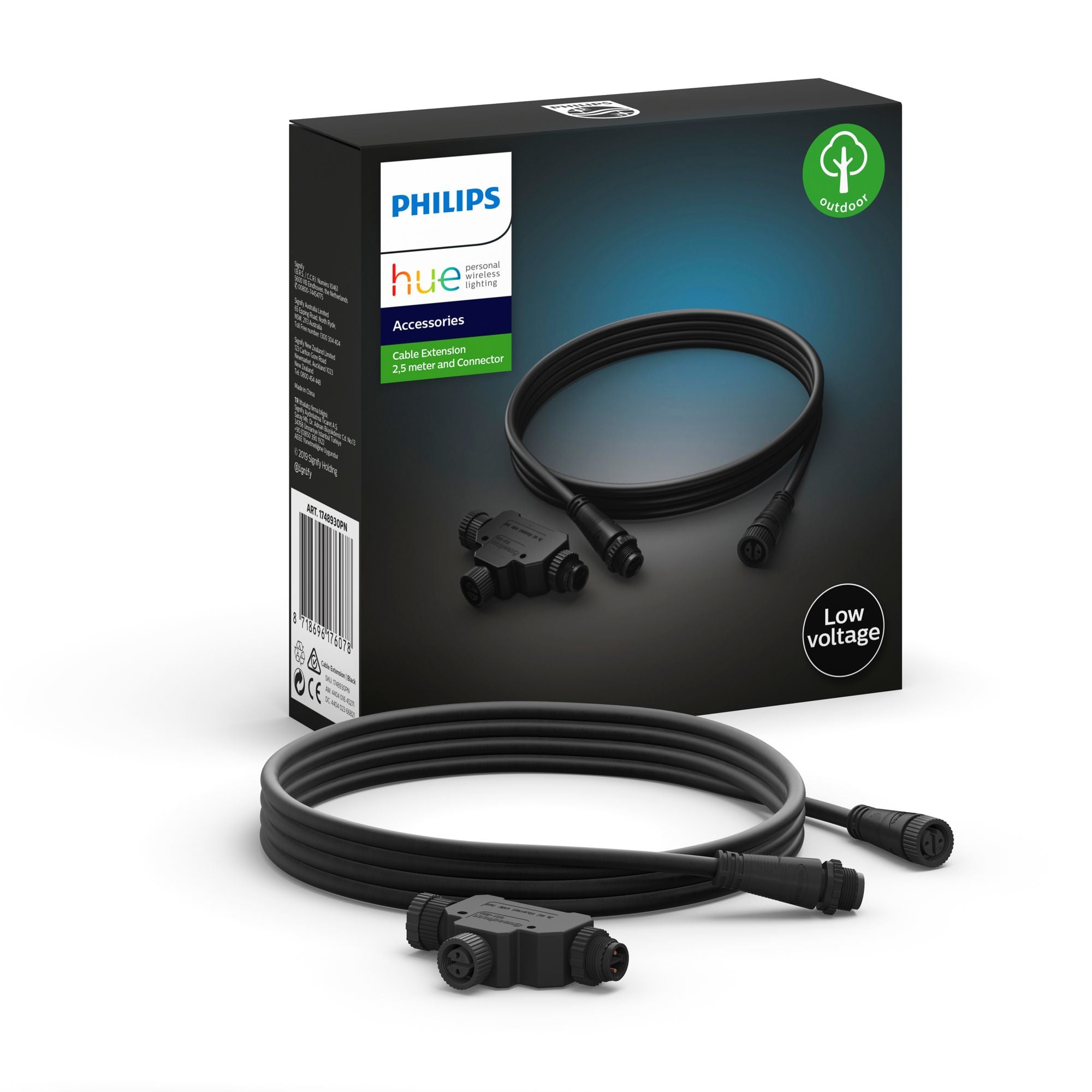 Philips Outdoor cable extension 2.5 m (915005935501)