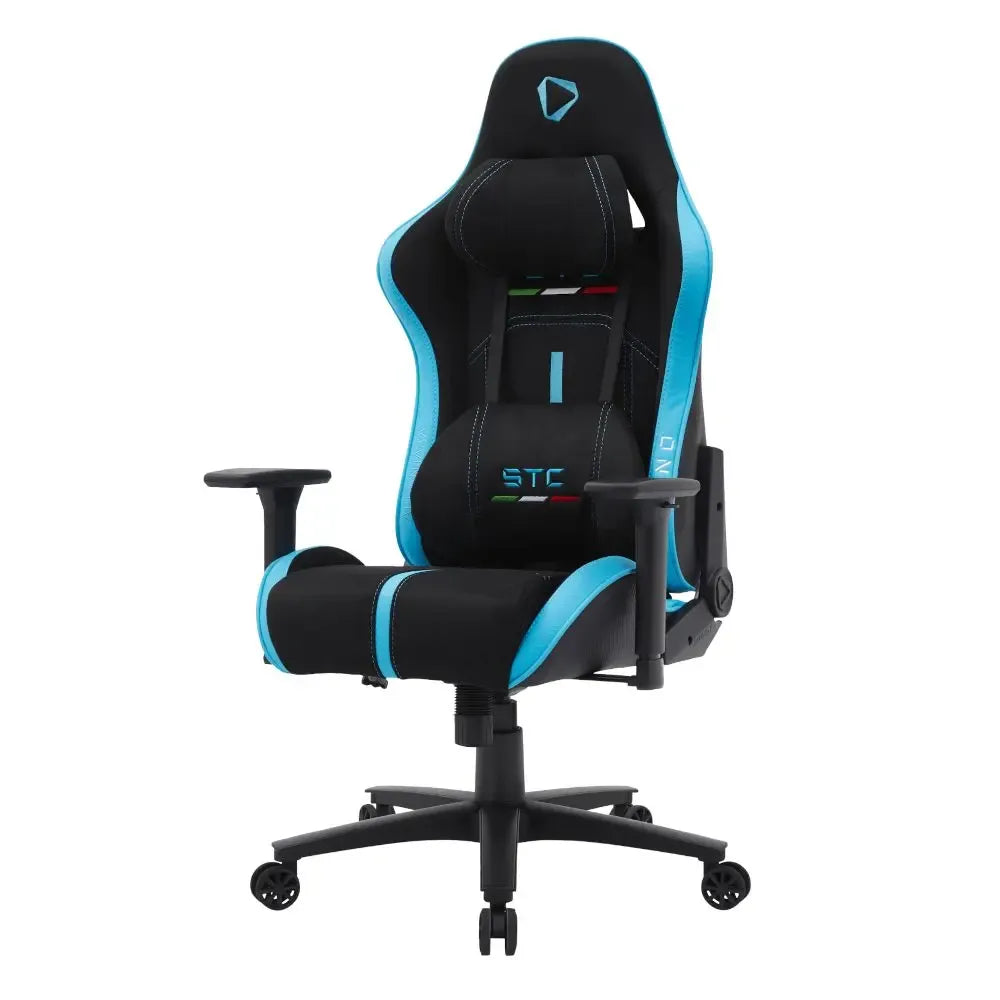 Stolica Onex ONEX-STC-A-L-BB Alcantara L (black/blue)