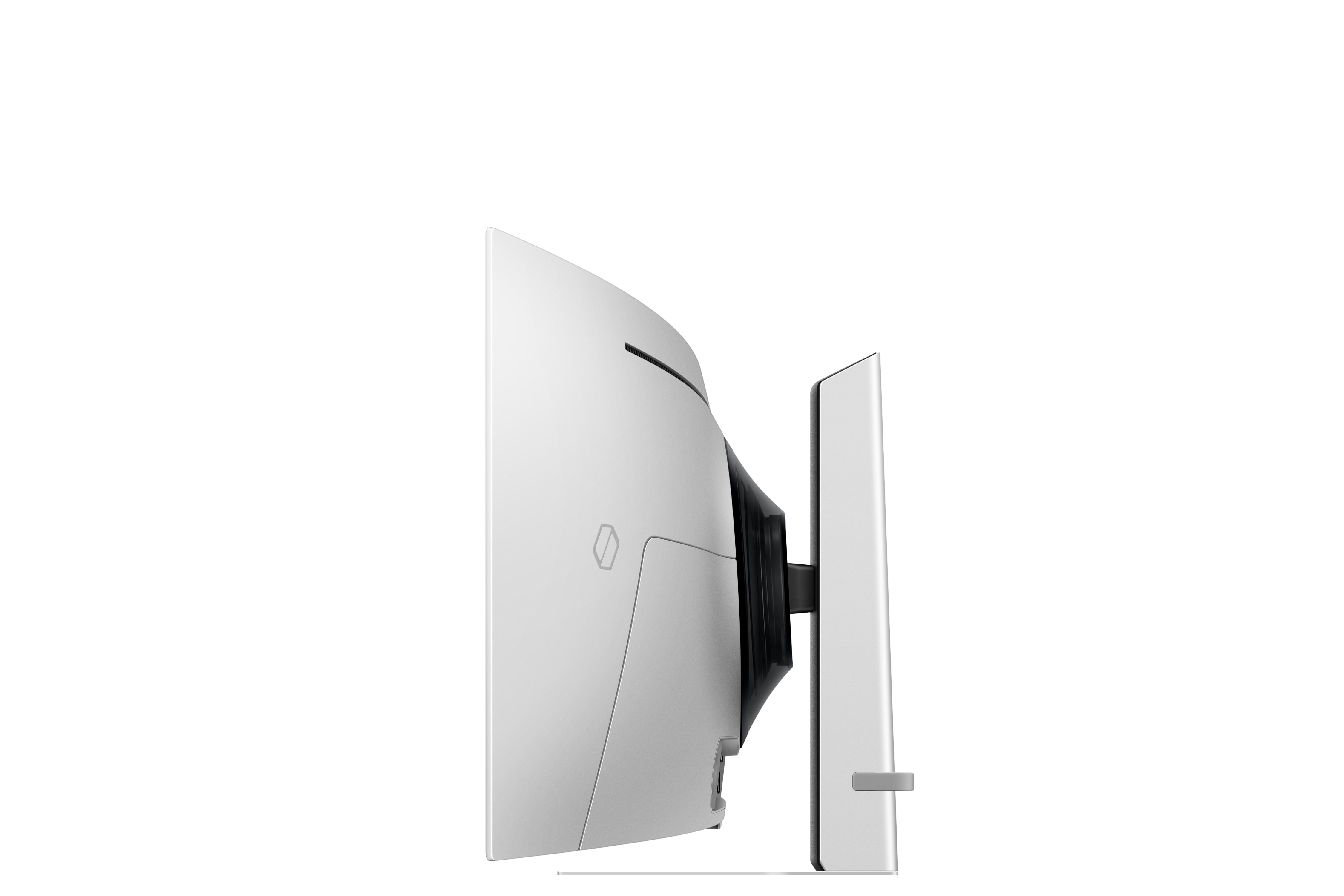 Samsung S49DG910SU computer monitor 124.5 cm (49") 5120 x 1440 pixels Dual QHD OLED Silver (LS49DG910SUXEN)