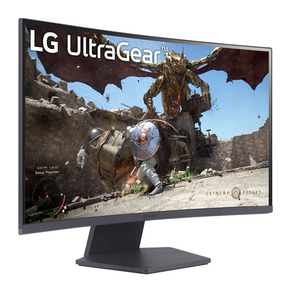 LG 27GS60QC-B computer monitor 68.6 cm (27") 2560 x 1440 pixels Full HD LCD Black (27GS60QC-B.AEUQ)