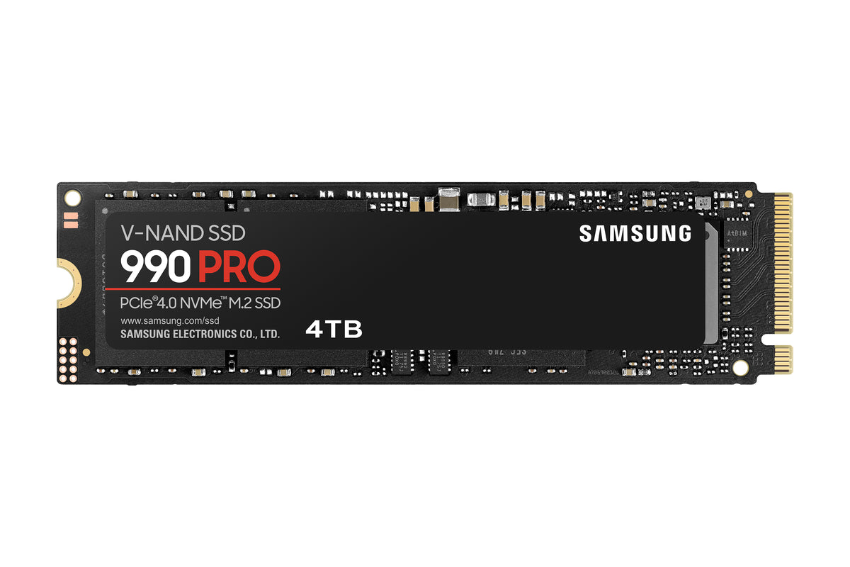 Samsung 990 PRO 4 TB M.2 PCI Express 4.0 NVMe V-NAND TLC (MZ-V9P4T0BW)
