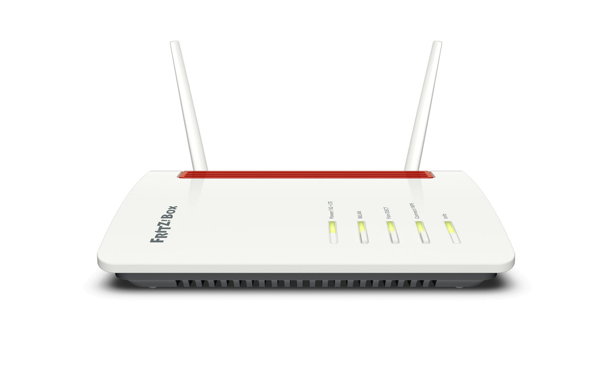 Fritz! Box 6850 5G wireless router Gigabit Ethernet Dual-band (2.4 GHz / 5 GHz) White (20002928)