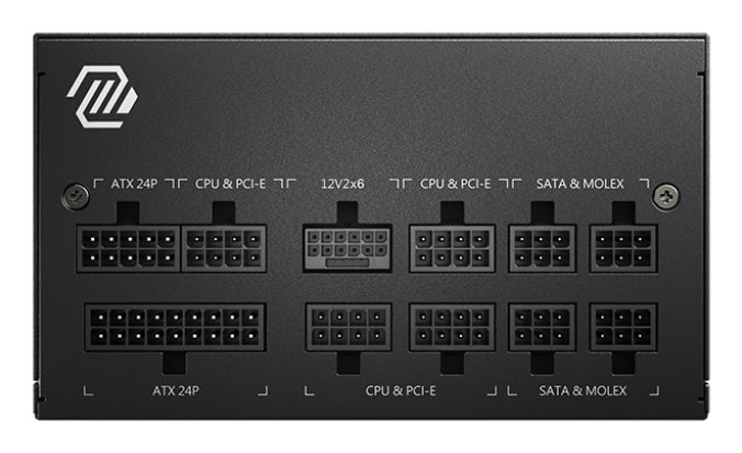 MSI MAG A850GL PCIE5 power supply unit 850 W 20+4 pin ATX ATX Black (306-7ZP8A11-CE0)