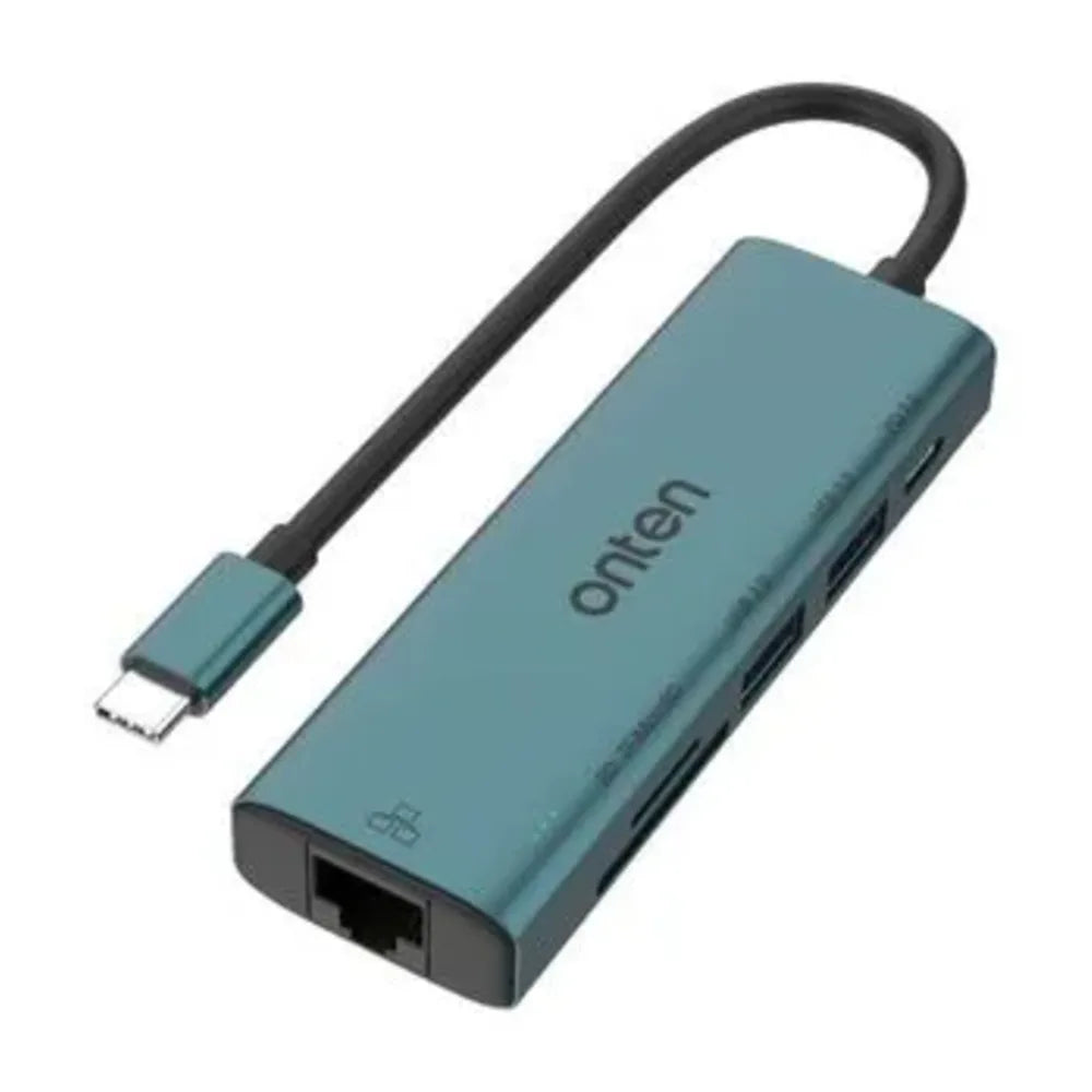 USB Type-C hub + SD + RJ45 Onten UC122